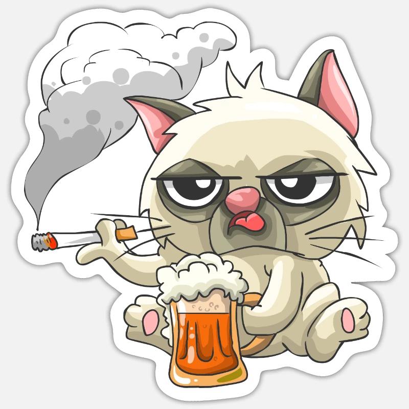 Sticker Größe S (10 x 10 cm) - 