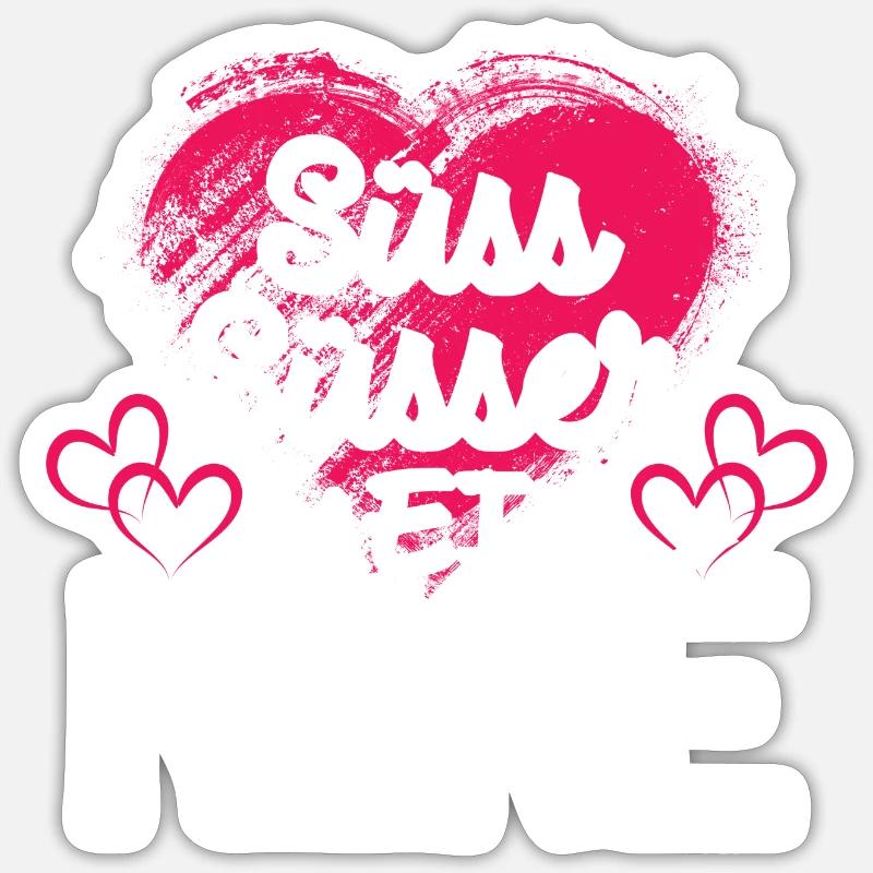 Sticker Größe S (10 x 10 cm) - 