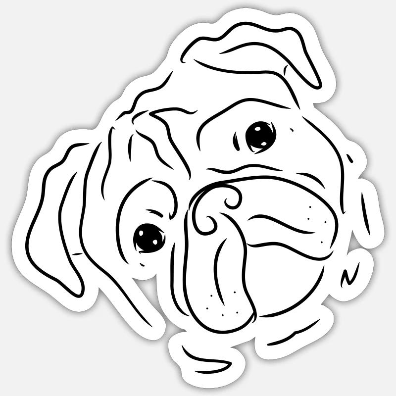 Sticker taille S (10 x 10 cm) - 
