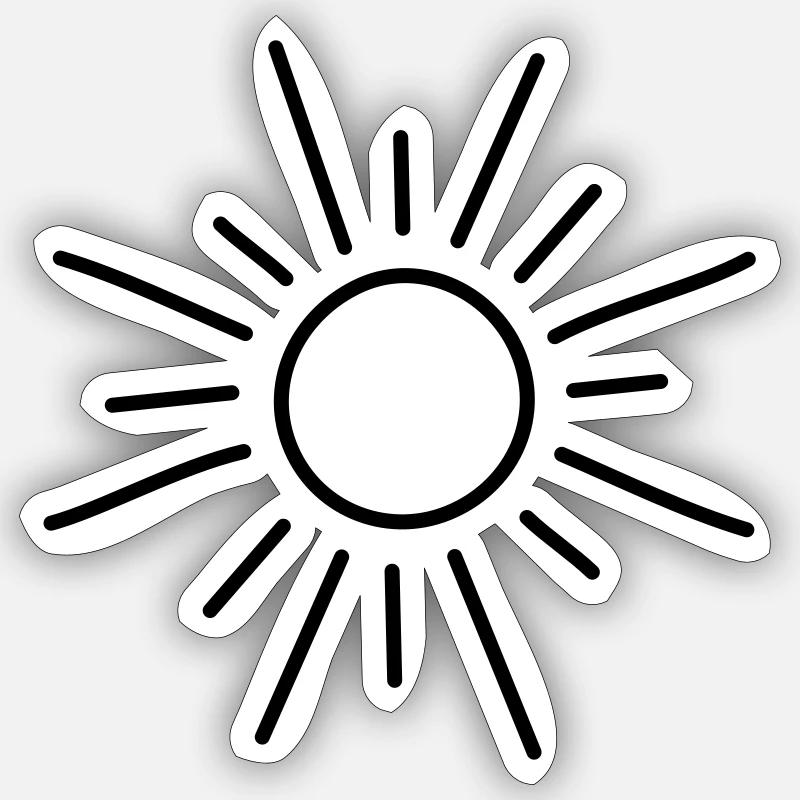 Sticker taille S (10 x 10 cm) - 