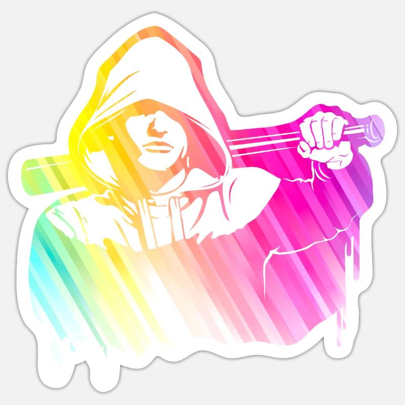 Sticker size S (10 x 10 cm) -