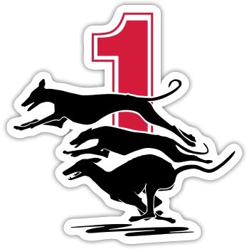 NR. 1 - Sticker size S (10 x 10 cm) - white matte - Front