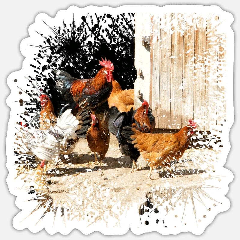 Sticker taille S (10 x 10 cm) - 