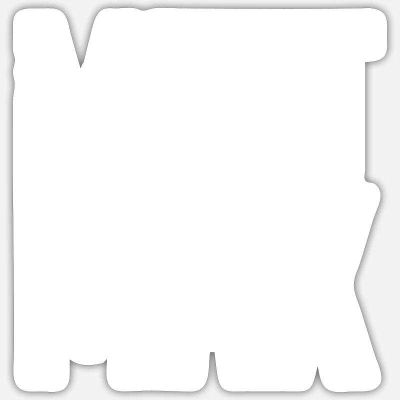 Mett Max Sticker Größe S (10 x 10 cm)