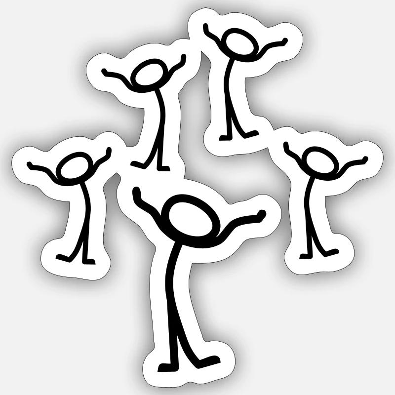 Sticker taille S (10 x 10 cm) - 