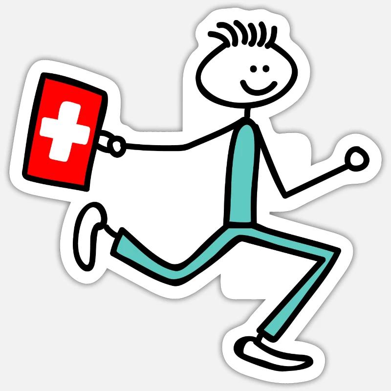 Sticker Größe S (10 x 10 cm) - 