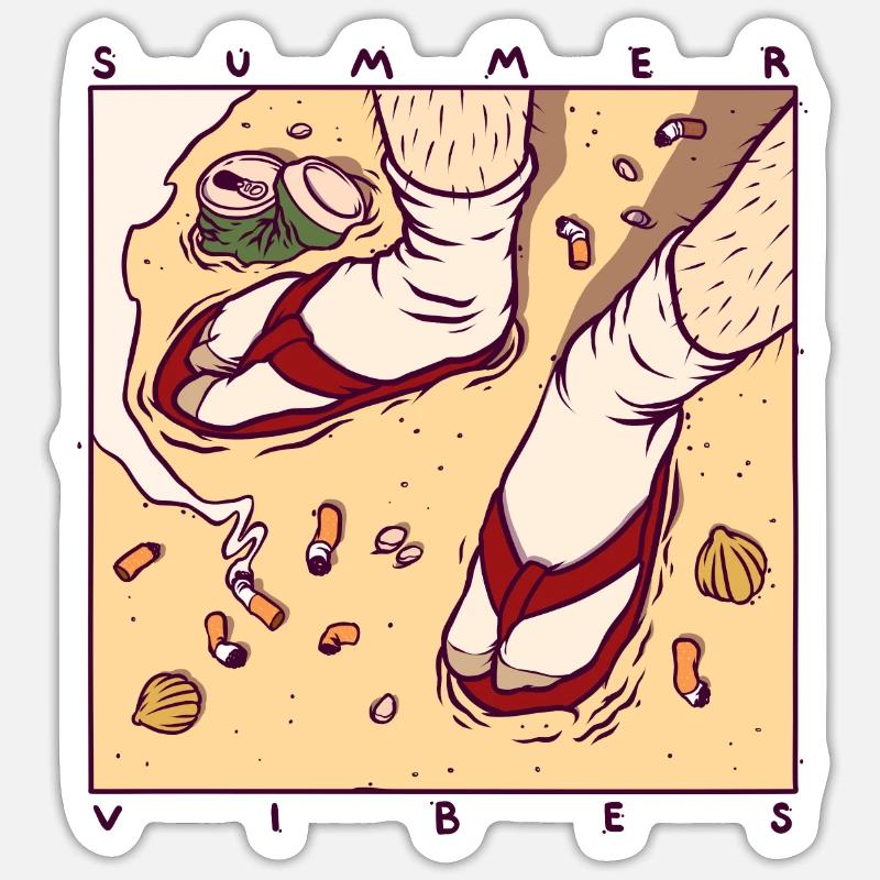 Sticker taille S (10 x 10 cm) - 