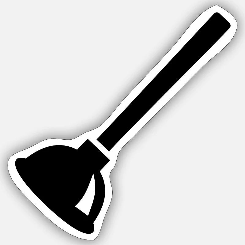 Plumber Sticker size S (10 x 10 cm)