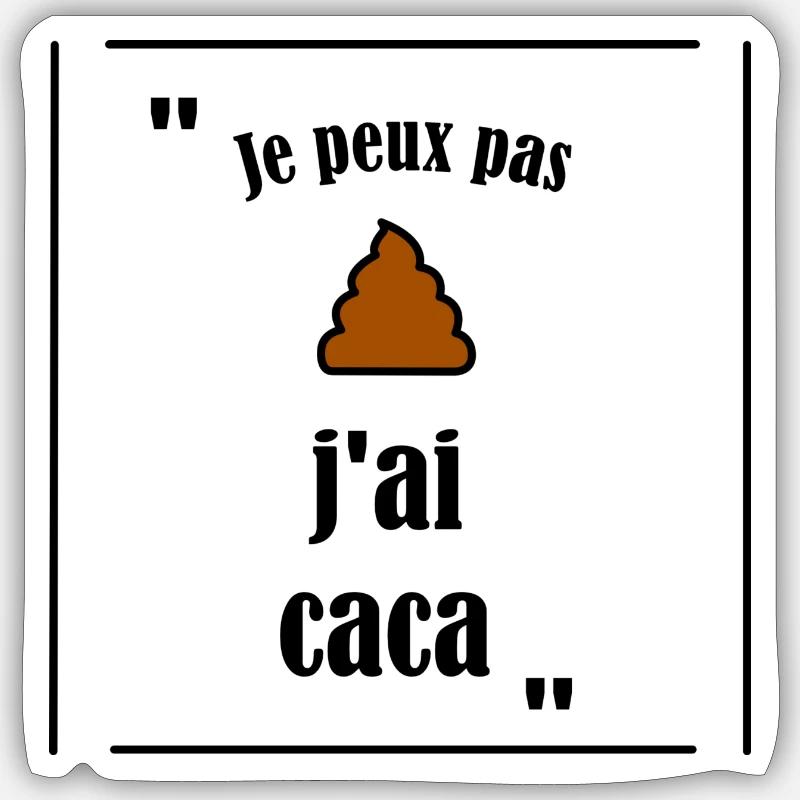 Sticker taille S (10 x 10 cm) - 