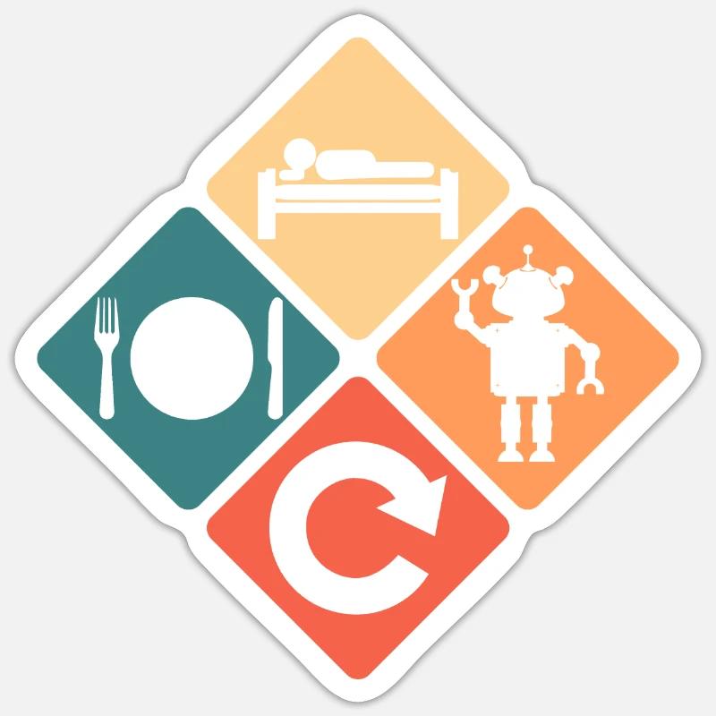 Sticker size S (10 x 10 cm) - 