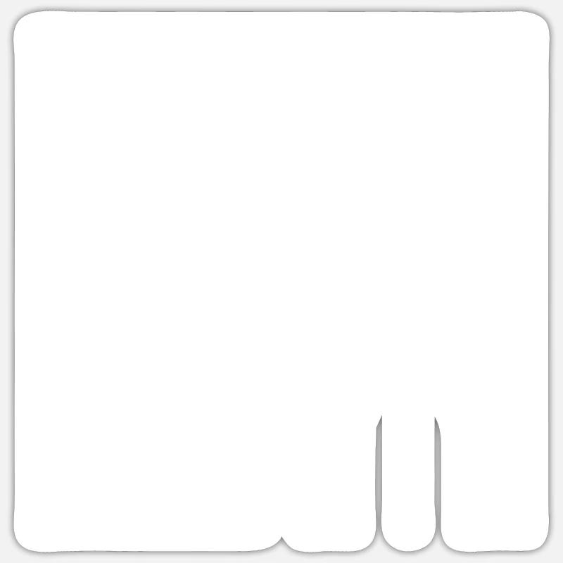 40 Oldometer 40. Geburtstagsgeschenkidee - Sticker Größe S (10 x 10 cm) - Mattweiß