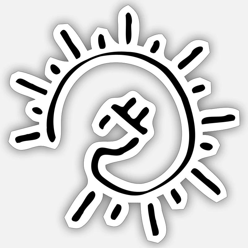 Sticker taille S (10 x 10 cm) - 