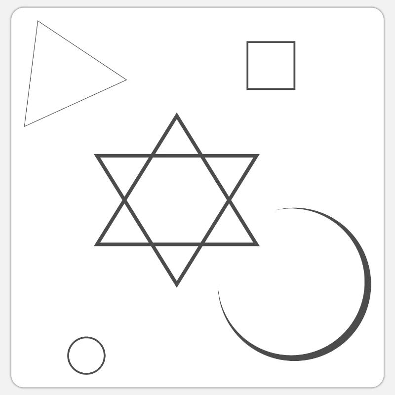 Sticker taille S (10 x 10 cm) - 