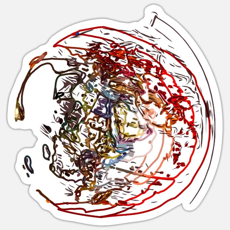 Sticker taille S (10 x 10 cm) - 