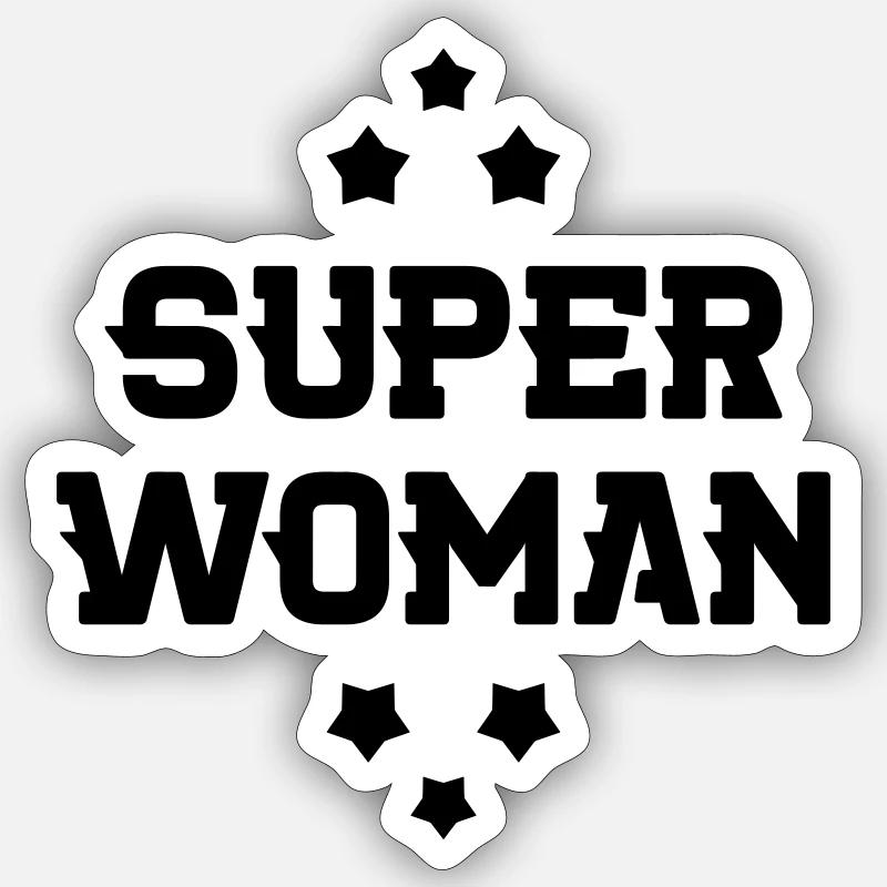 fille / fée / princesse / bébé - Sticker taille S (10 x 10 cm) - blanc mat