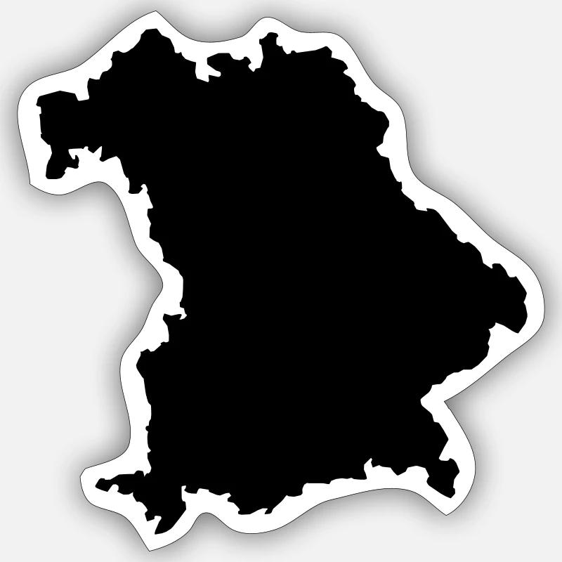 Baviera Sticker formato S (10 x 10 cm)