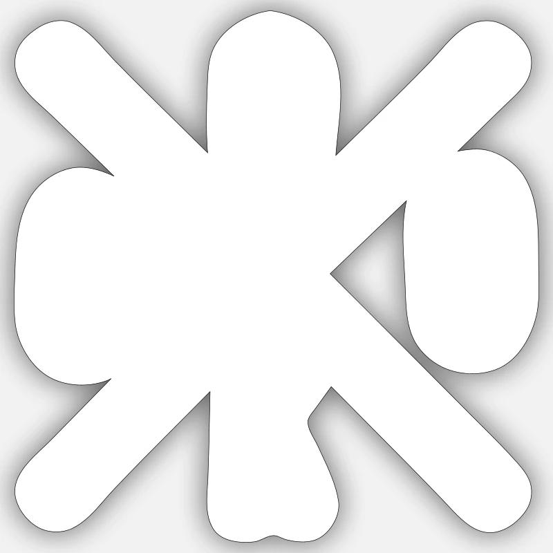 Sticker taille S (10 x 10 cm) - 