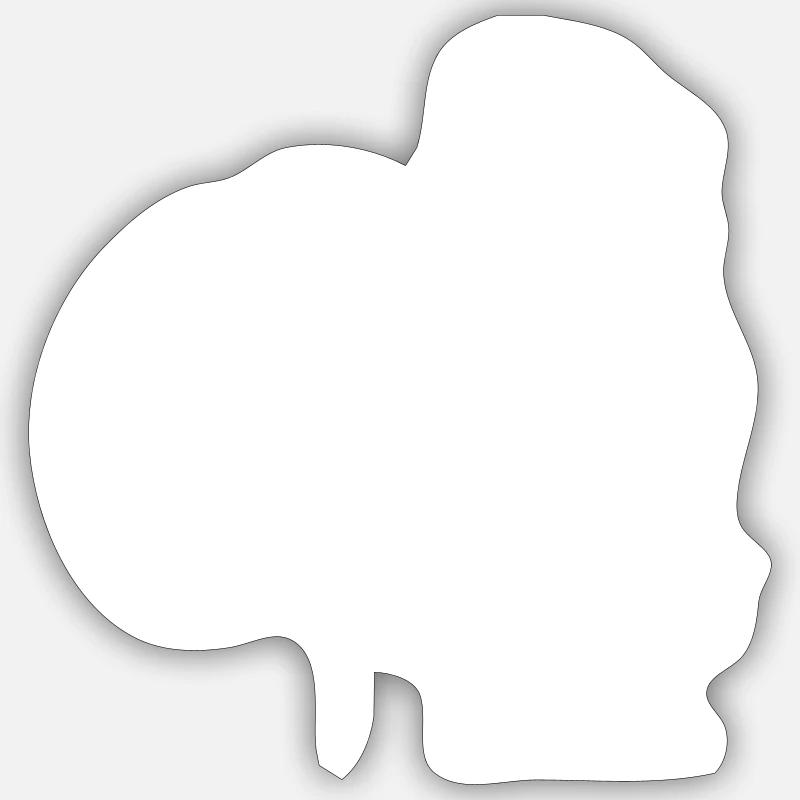 Sticker taille S (10 x 10 cm) - 