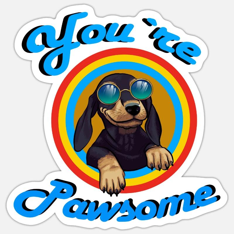 Sticker Größe S (10 x 10 cm) - 