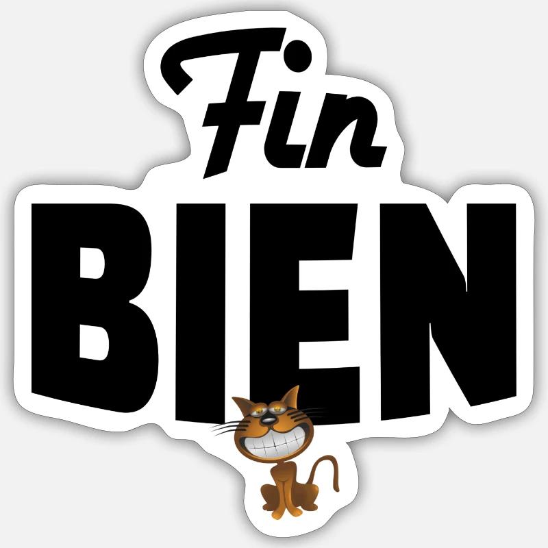 Sticker taille S (10 x 10 cm) - 