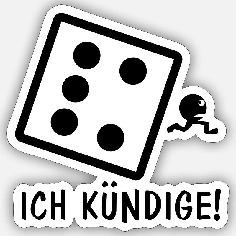 Sticker Größe S (10 x 10 cm) - 