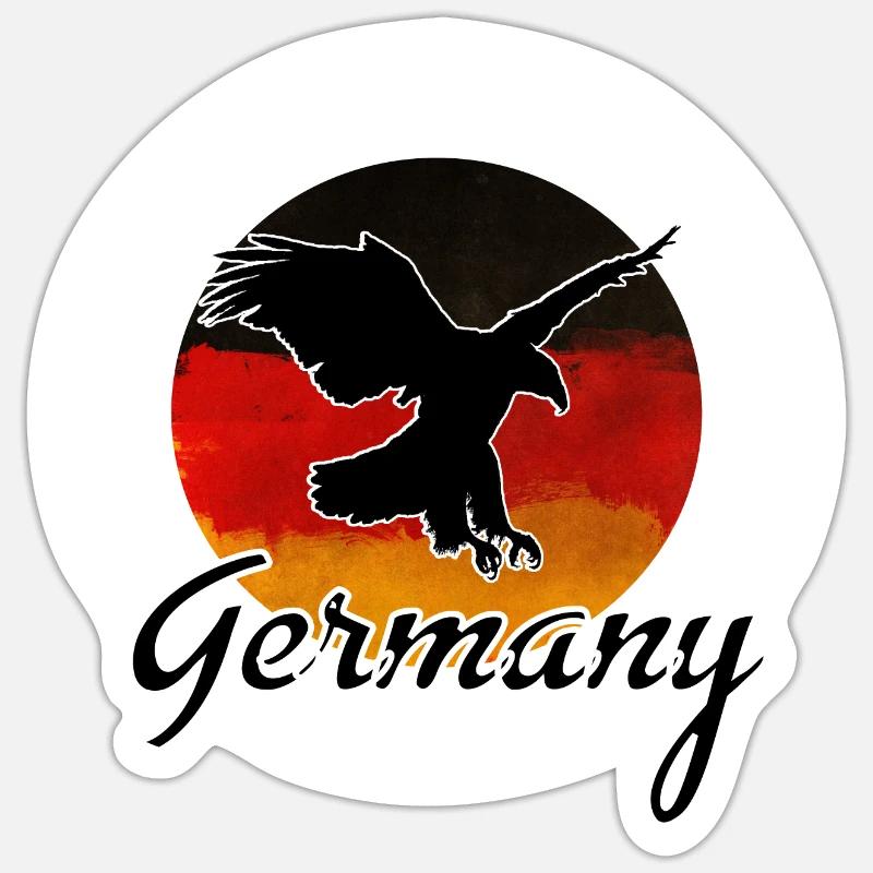 Made in Germany Origin Germany Sticker size S (10 x 10 cm)