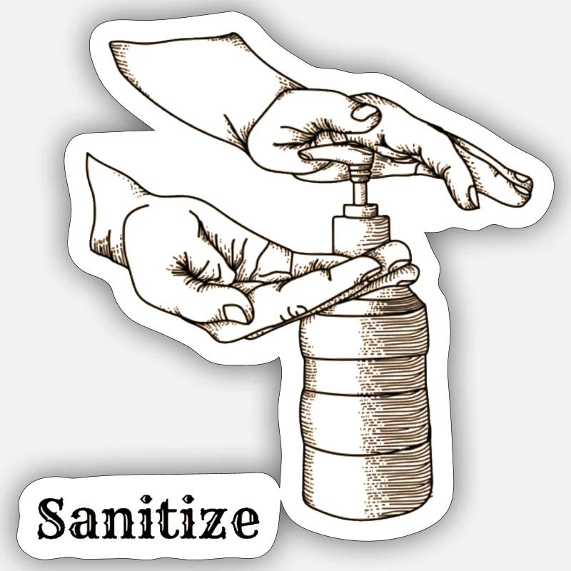 Sticker size S (10 x 10 cm) - 