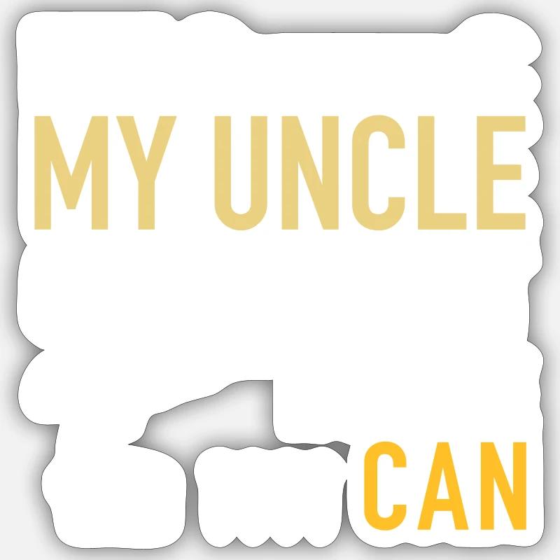 Onkel Sticker Größe S (10 x 10 cm)