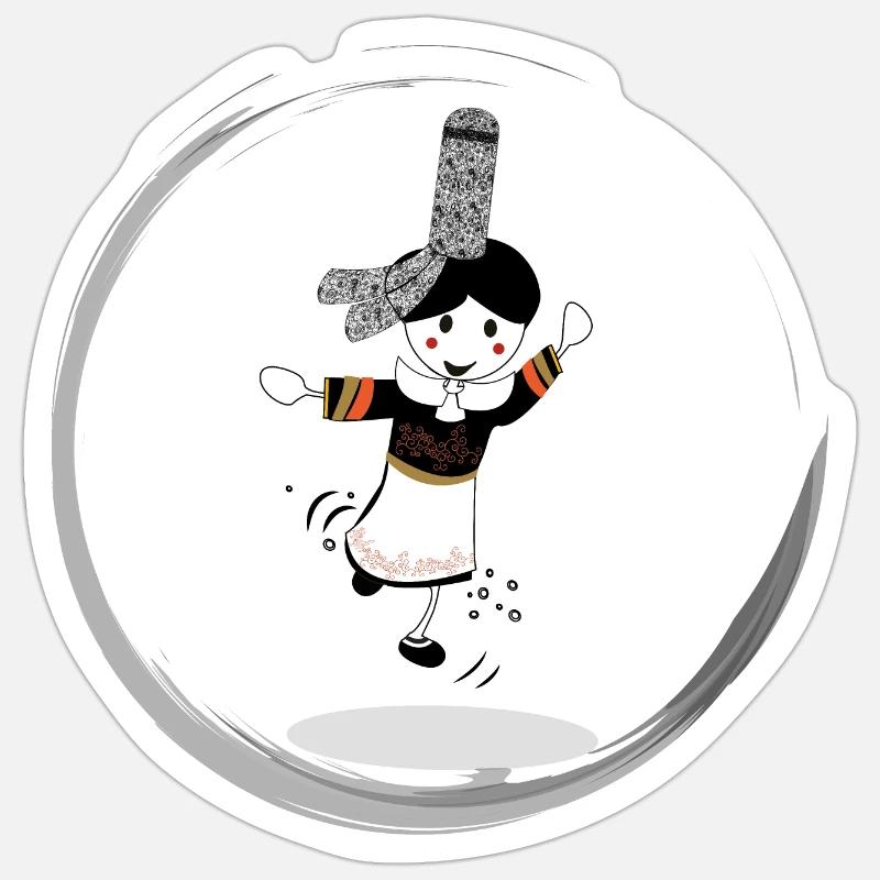 Sticker taille S (10 x 10 cm) - 