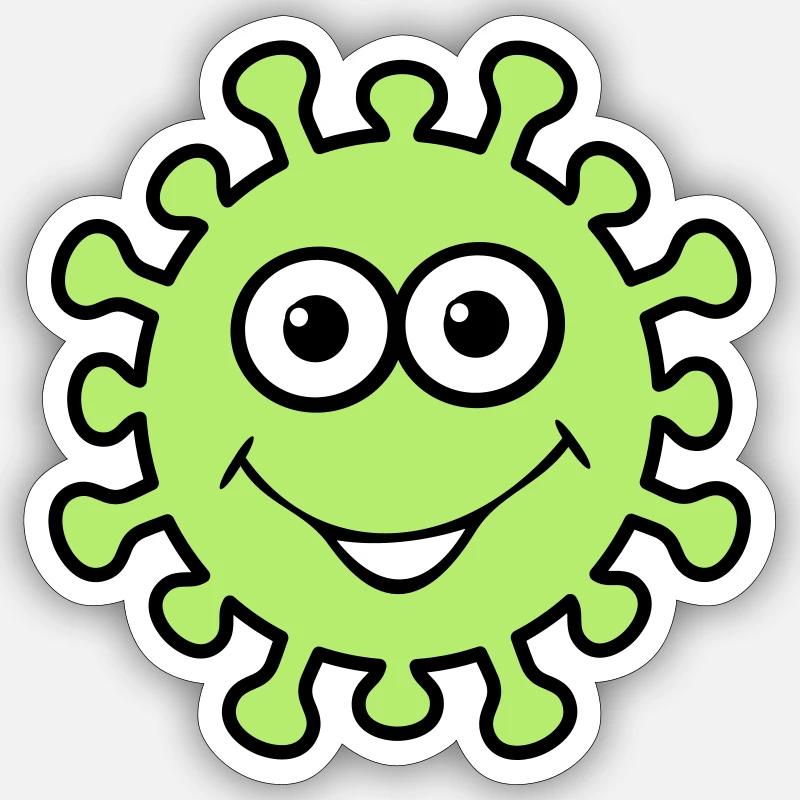 Sticker Größe S (10 x 10 cm) - 