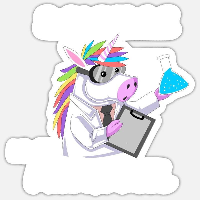 science Sticker size S (10 x 10 cm)