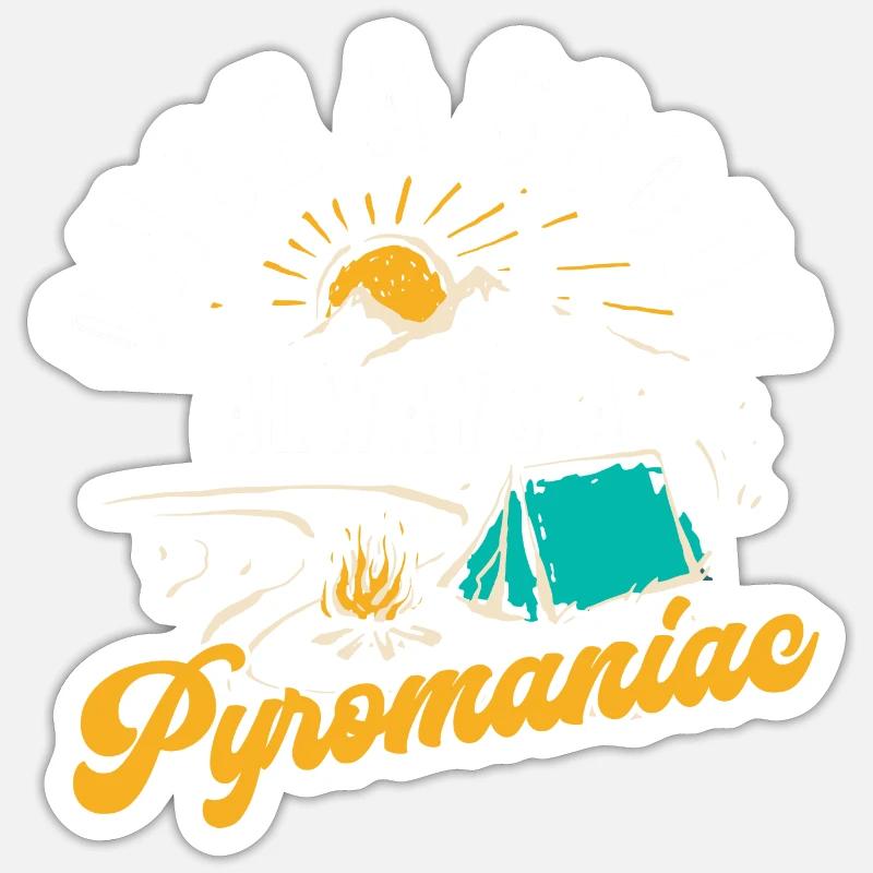 Scouting Cadeau - Sticker taille S (10 x 10 cm) - blanc mat