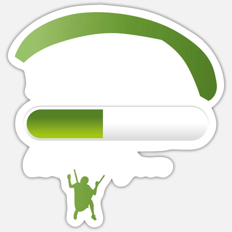 Paraglider Loading Sticker Größe S (10 x 10 cm)