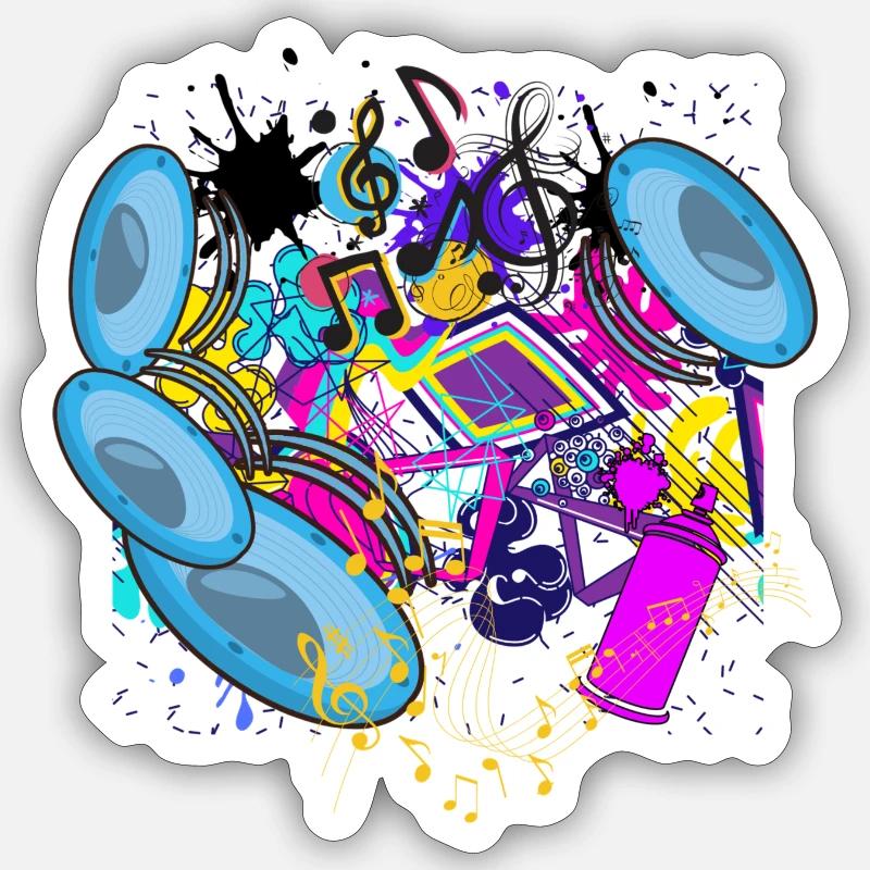 Sticker Größe S (10 x 10 cm) - 