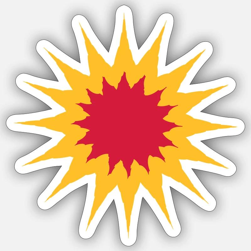 Sticker taille S (10 x 10 cm) - 