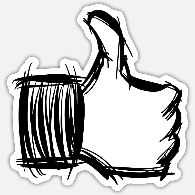 Sticker Größe S (10 x 10 cm) - 