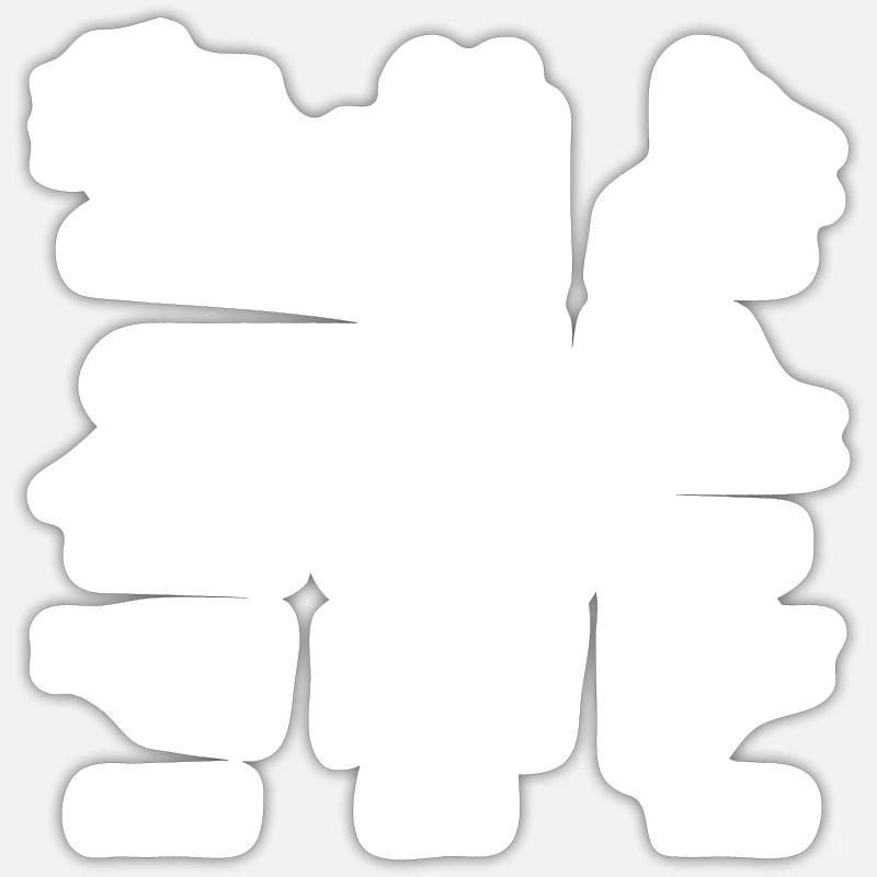 Sticker taille S (10 x 10 cm) - 