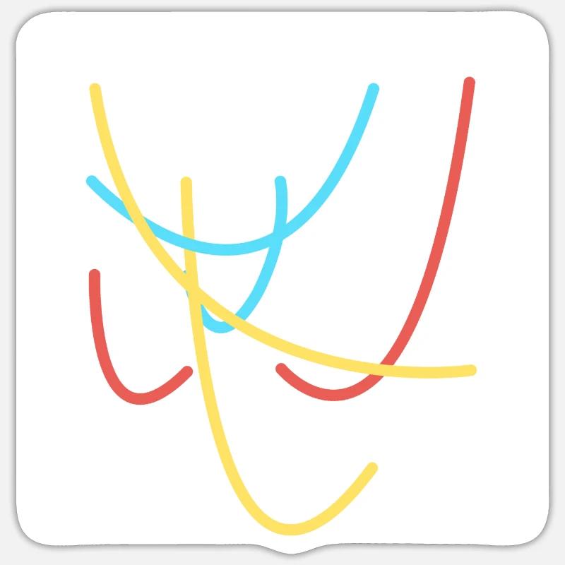 Modular Synthesizer Vintage Keyboard Analog Sticker size S (10 x 10 cm)