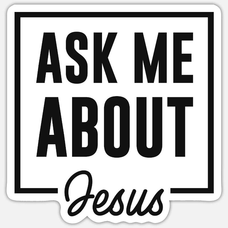 Christian Proverbs Sticker size S (10 x 10 cm)