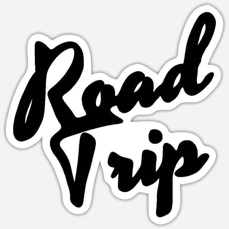 Road Trip Backpack - Sticker size S (10 x 10 cm) - white matte