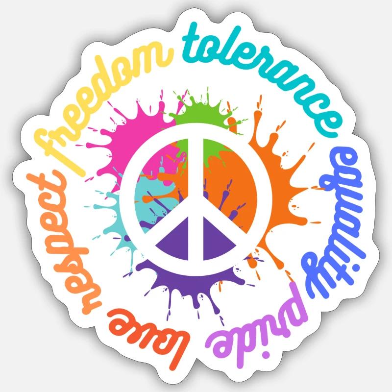 Sticker taille S (10 x 10 cm) - 