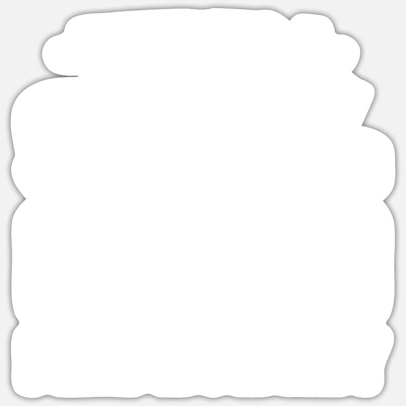 99,9% hungrig. Feinschmecker oder Essensrachen Ges Sticker Größe S (10 x 10 cm)