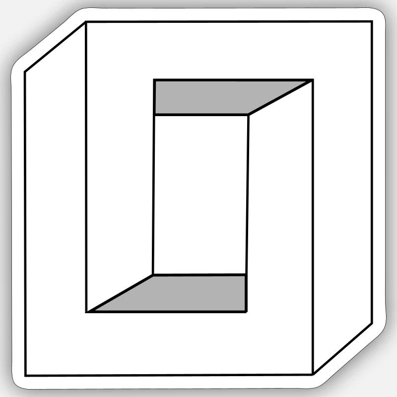 Sticker taille S (10 x 10 cm) - 