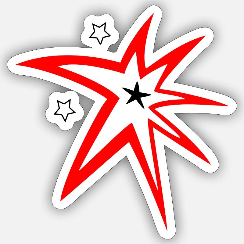 Sticker Größe S (10 x 10 cm) - 