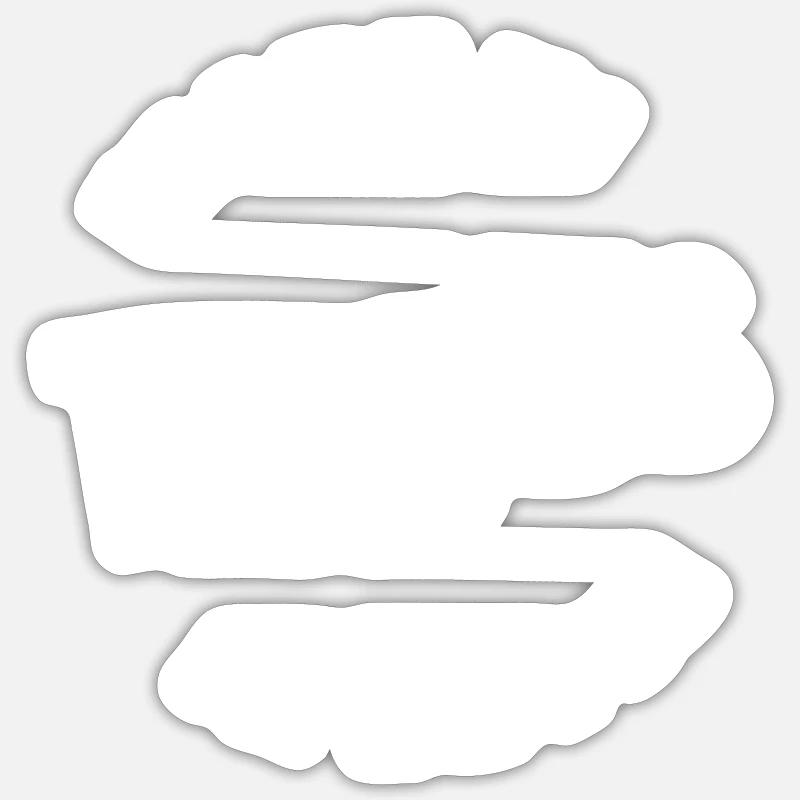 Made in Troyes blc - Sticker taille S (10 x 10 cm) - blanc mat