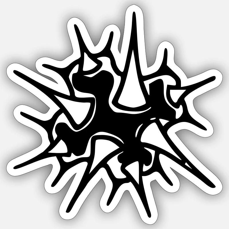 Sticker Größe S (10 x 10 cm) - 