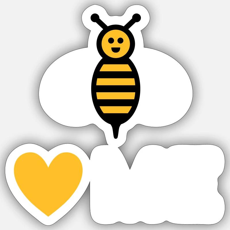 Sticker taille S (10 x 10 cm) - 