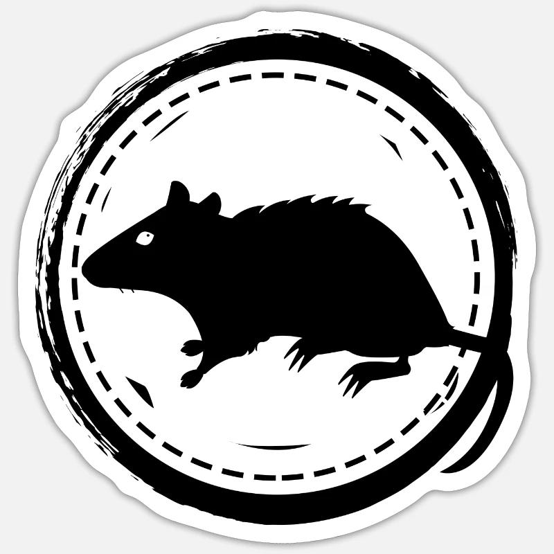 Sticker Größe S (10 x 10 cm) - 