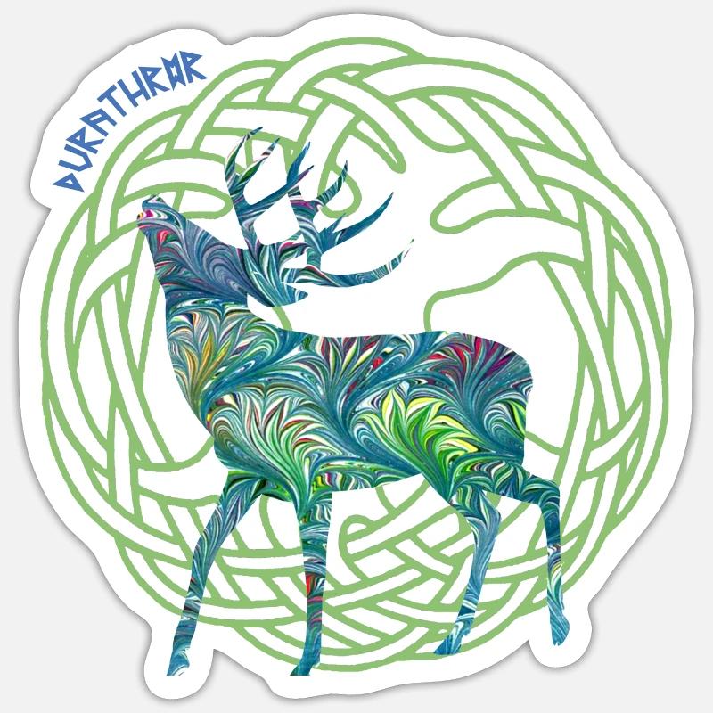 hirsch durathror e 115 Sticker taille S (10 x 10 cm)