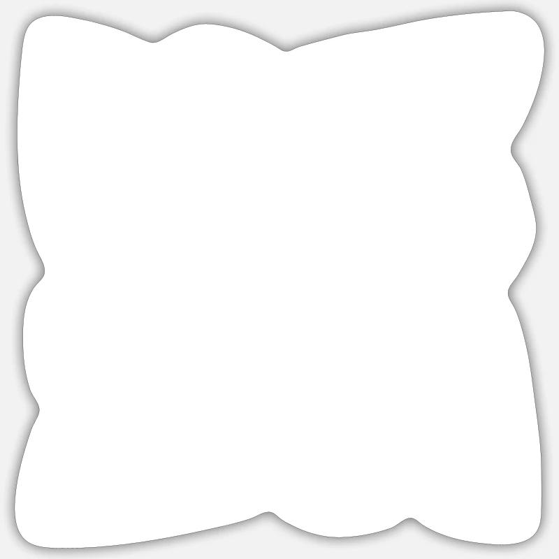 Nœud celtique - Sticker taille S (10 x 10 cm) - blanc mat
